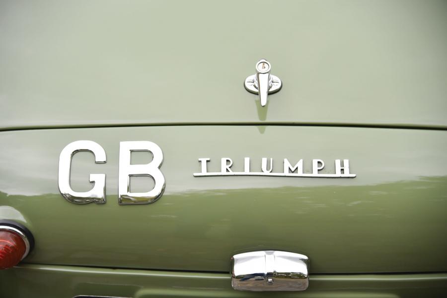 Логотип Triumph TR3A Works Rally Car 1958 года  (фото 3 из 18)